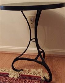 Wrought iron plant stand