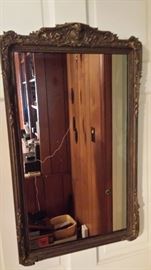Antique wall mirror