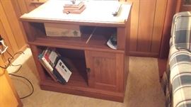 Wood TV stand