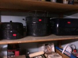 PORCELAIN ROASTERS CANNING POT