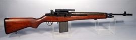 Springfield Armory US M1A Rifle, .308, SN# 132110, National Match Barrel and Sights, Springfield Armory Scope Mount