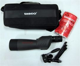 Tasco Spotting Scope With Tripod Mount and Manual in Case, WC1545550
