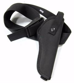 Uncle Mike's Adjustable Nylon Gun Belt With Hunter 1210-4 Holster