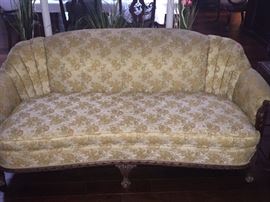 Vintage Victorian sofa