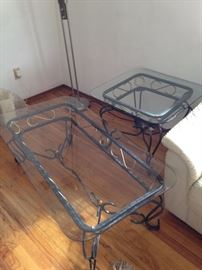 Modern Glass Coffee Tables and End Tables