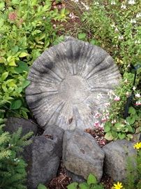 Concrete Bird Bath