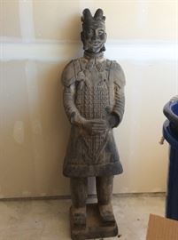Chinese Warrior, silent auction item