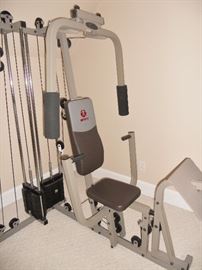Marcy double 2 position weight lifting machine
