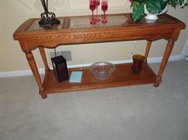 Console Table 52"L X 17"D X 26"H