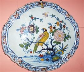 Antique Porcelain Plaque