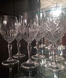 Crystal stemware