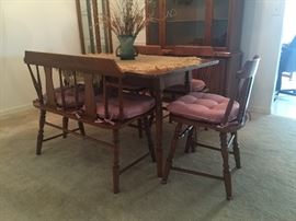 Solid wood and sides go down to make it smaller