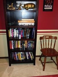 Tall bookcase for books or knick knacks