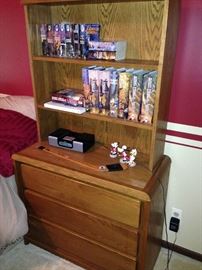 The matching combo dresser hutch