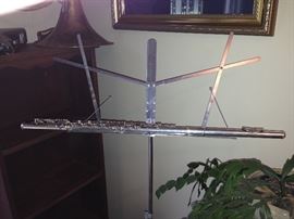 Numerous music stands