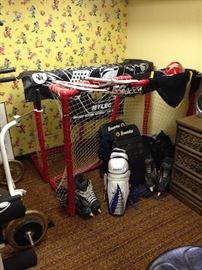 Large selection of sport equipment
