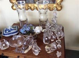 Loads of Crystal Lalique, Daum, Orrefors, Stueben, George Jensen USA Bowl (in the school of)