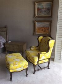 Fortuny paintings in the background $350 each