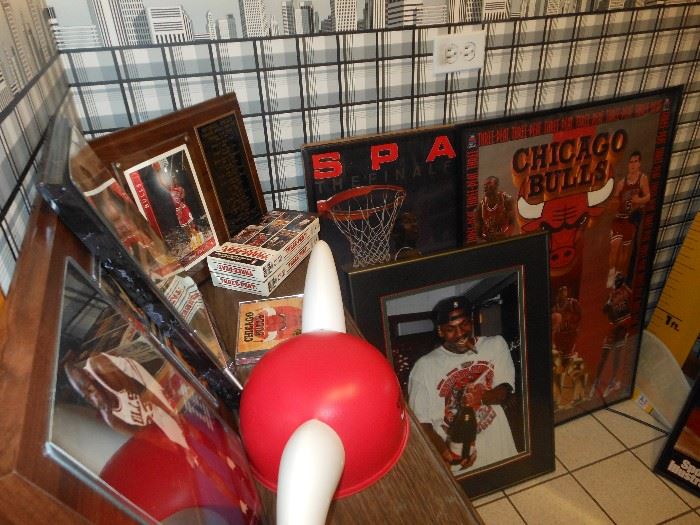 Michael Jordan bulls memorabilia 