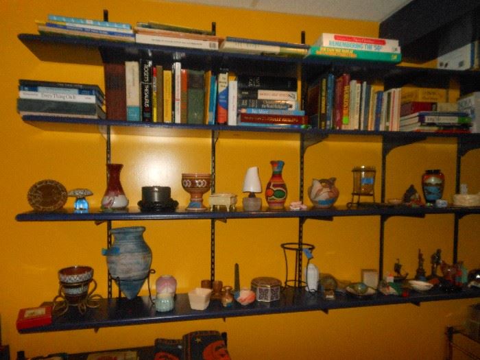 books and home decor 