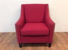 Armchair with Metal Studs $2