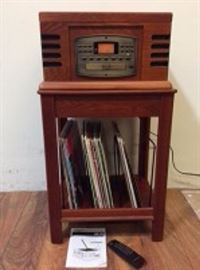 Crosley CR78 Entertainment Center $13