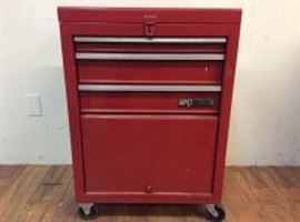 Waterloo Red Metal Tool Chest $12