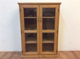 Wood Display Hutch $1