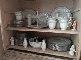 A very complete (unbroken/unmolested) set of Lenox "Charleston" china.