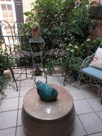 You can come out here during the sale and sit a spell. if you want. Unlike the Cracker Barrel, they don't have tacky oak rockers for Grandma.