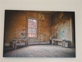 Mary (the hot babe owner) is a very talented artist and she has several of her photos matted, ready for framing.