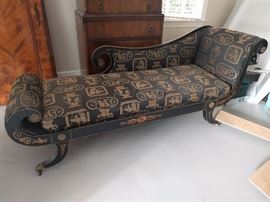 Woo hoo! When all you drama queens need a statement piece, here ya go! A vintage recamier that doubles a a fainting couch, when you really need to make a point!
