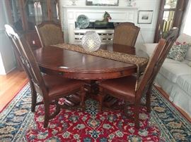 Another view of the Stanley dining room table/chairs.