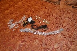 crystal necklace on wire long crystal necklace