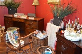 books baskets plant ornaments, baby coverlets