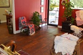 metal doll buggy with carry case like new from (macy's)