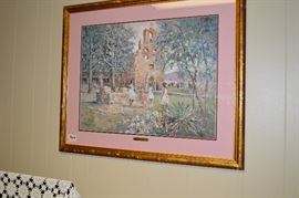 vintage picture of San Antonio pretty colors