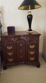 Harden American Chippendale Style Mahongany Chest 35" x 28.5"x34" high