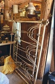 Iron Headboard/Footboard and Frame