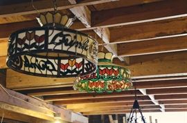 Coca-Cola Tiffany Lamp (and Plastic lamp too)
