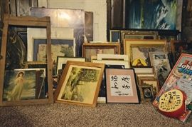 Framed Prints, Clocks