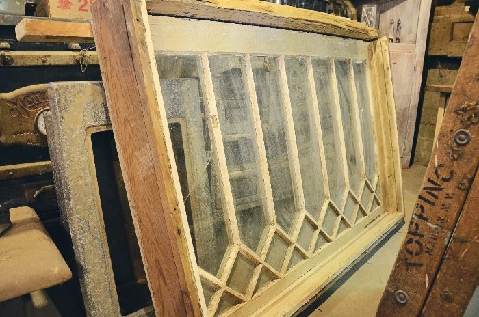 Antique Victorian Tudor Window