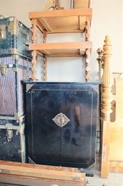 Chinese Style Cabinet, End Tables, Trunks