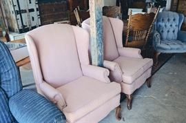 Wingback Armchairs