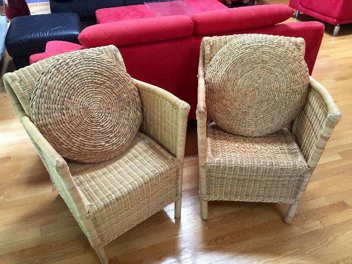 Wicker Indoor Chairs