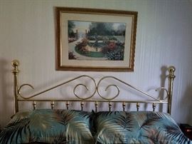 brass king headboard 4 sale