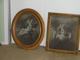 Original 1897 Cupid Asleep and Cupid Awake