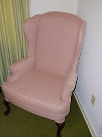 Wing Back Chair by Watson (Pink)