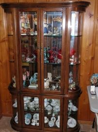 Lighted Curio Cabinet