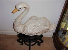 Large Swan Planter